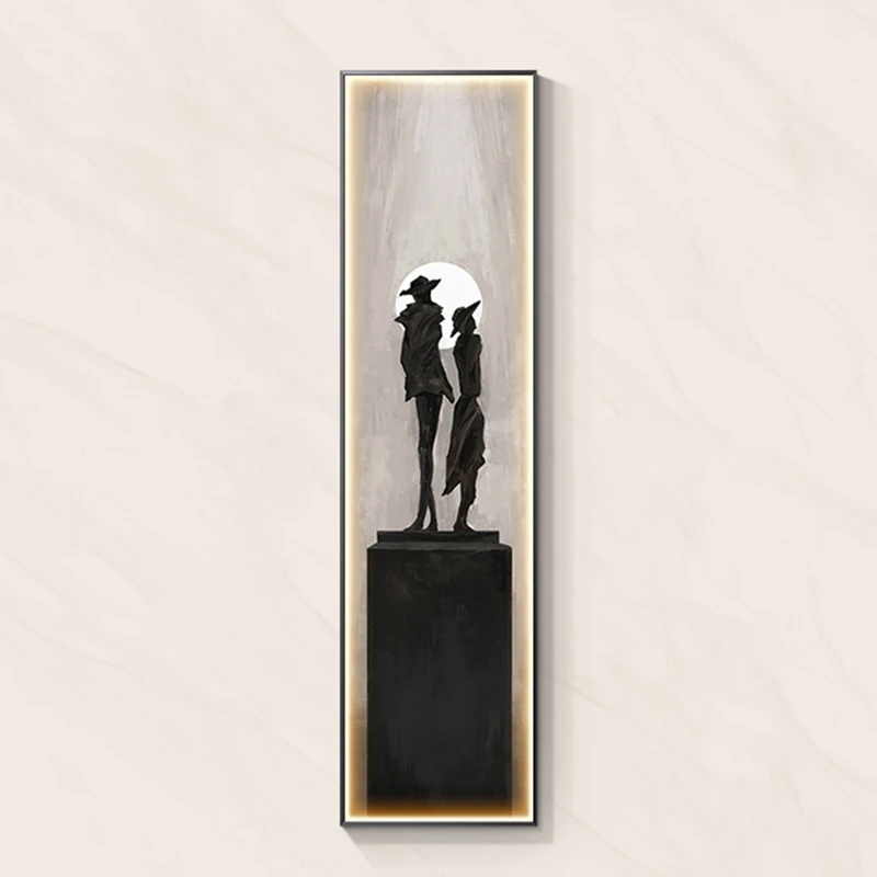 Led-Wandleuchte Mit Moderner Abstrakter Kunst – Wandbild-Lampe Für Wohnzimmer, Küche &Amp; Flur Led-Wandleuchte Mit Moderner Abstrakter Kunst – Wandbild-Lampe Für Wohnzimmer, Küche &Amp; Flur – Bild 8