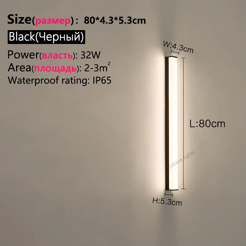 Led-Außenwandleuchte, Modern, Wasserdicht, Ip65, Villa, Veranda, Garten, Terrasse, Exterio, Wandleuchte, Regenfest, Vor Der Garagentorlampe Led-Außenwandleuchte, Modern, Wasserdicht, Ip65, Villa, Veranda, Garten, Terrasse, Exterio, Wandleuchte, Regenfest, Vor Der Garagentorlampe - Image 7