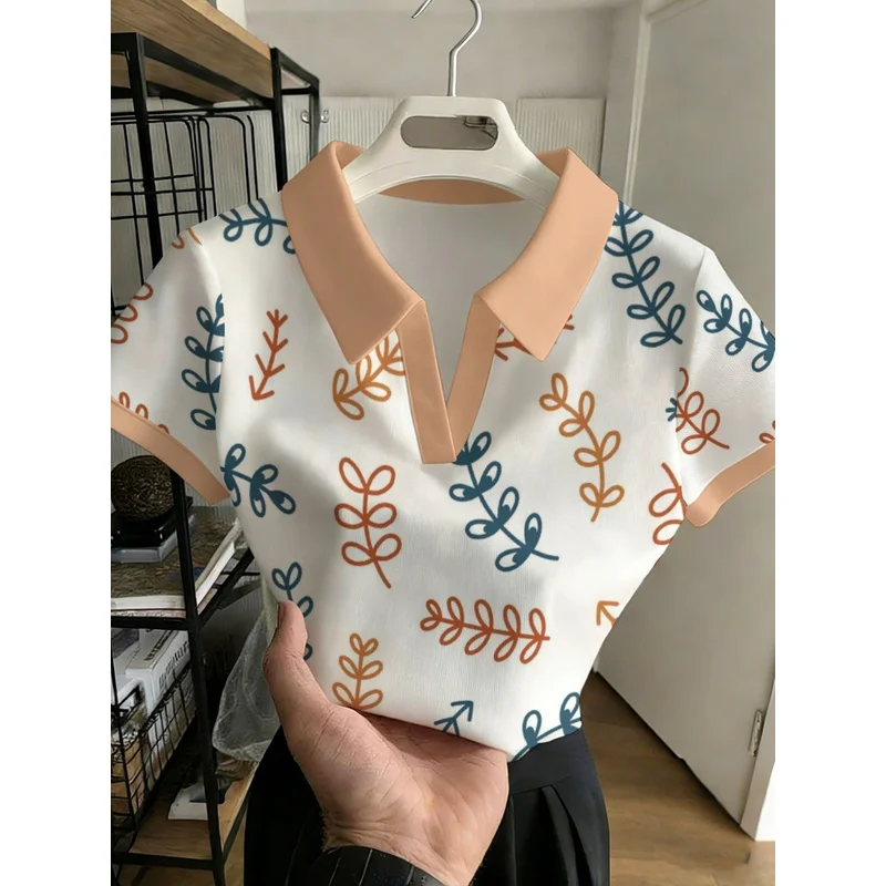 A Stylish And Versatile Women'S Button-Free Polo Shirt For 2026—A Chic, Go-To Top Perfect For The Daily Commute. A Stylish And Versatile Women'S Button-Free Polo Shirt For 2026—A Chic, Go-To Top Perfect For The Daily Commute.
