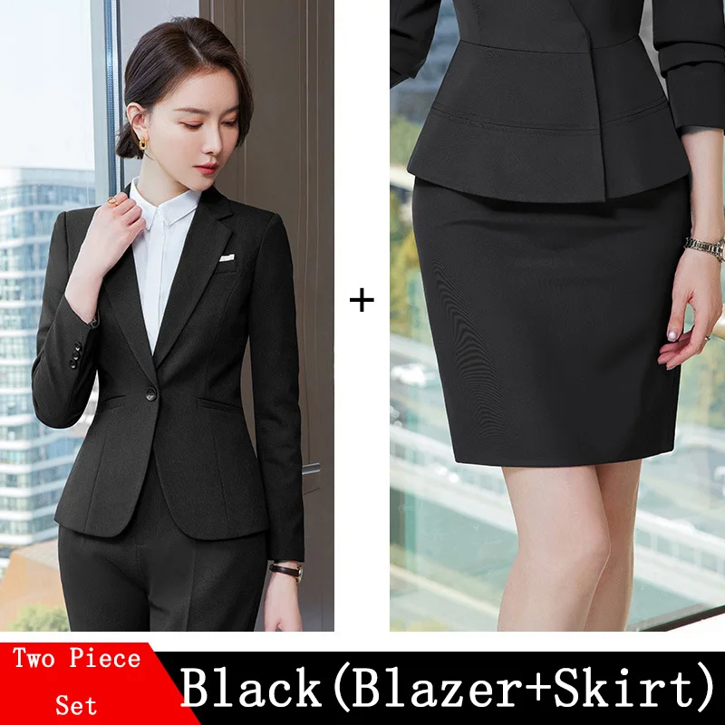 Damen Business-Kostüm Weinrot Mit Blazer Und Rock Damen Business-Kostüm Weinrot Mit Blazer Und Rock - Image 7