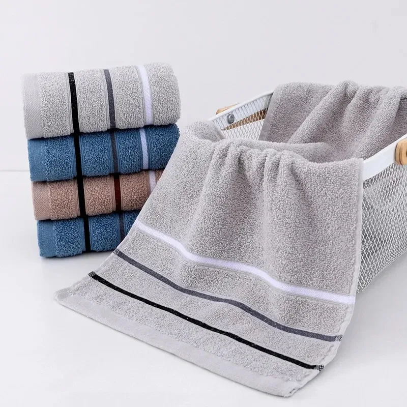 Plüsch-Baumwoll-Handtuchset In Verschiedenen Farben - Perfekt Für Erwachsene Und Jugendliche Für Den Heimgebrauch Oder Camping, Ein Tolles Geschenk Für Plüsch-Baumwoll-Handtuchset In Verschiedenen Farben - Perfekt Für Erwachsene Und Jugendliche Für Den Heimgebrauch Oder Camping, Ein Tolles Geschenk Für - Image 3