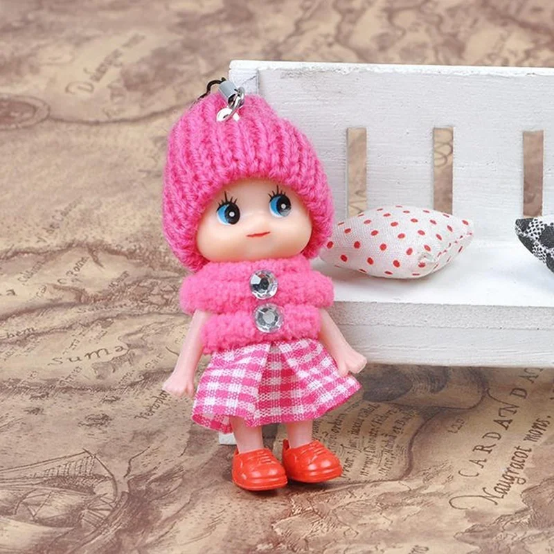 5 Stück Kinderspiel Zeug Weiche Baby Puppen Spielzeug Mini Puppe Für Mädchen Zufällige Farben 5 Stück Kinderspiel Zeug Weiche Baby Puppen Spielzeug Mini Puppe Für Mädchen Zufällige Farben - Image 3
