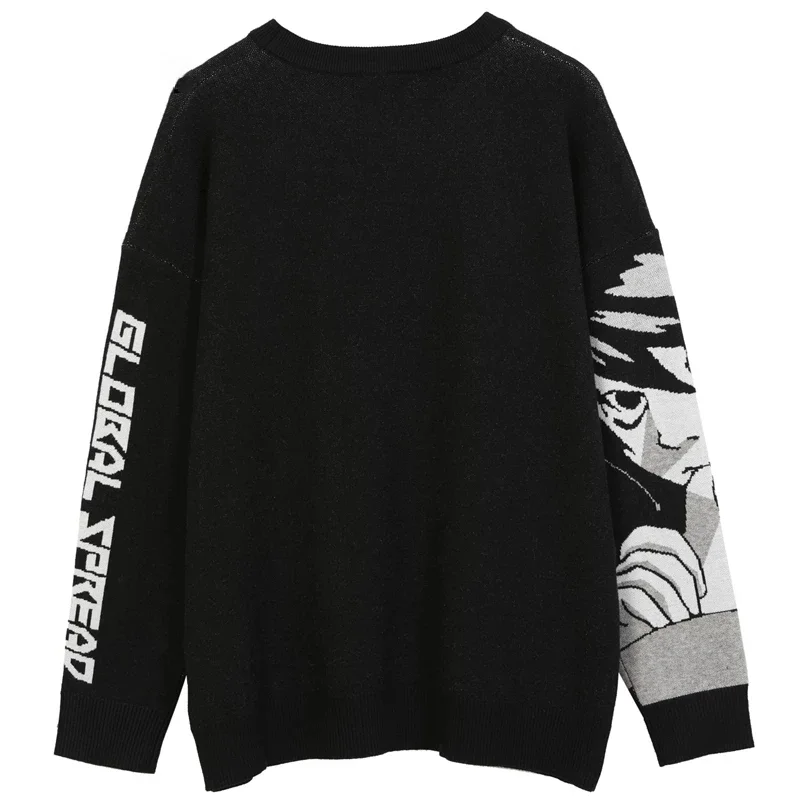 Frauen Hip Hop Streetwear Harajuku Pullover Vintage Japanischen Stil Anime Mädchen Gestrickte 2023 Baumwolle Pullover Pullover Weibliche Kleidung Frauen Hip Hop Streetwear Harajuku Pullover Vintage Japanischen Stil Anime Mädchen Gestrickte 2023 Baumwolle Pullover Pullover Weibliche Kleidung – Bild 3