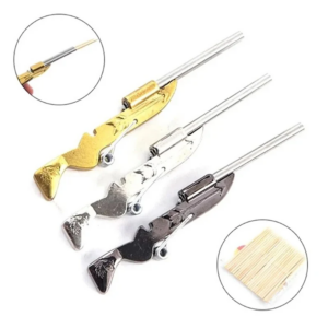 Mini Toothpick Gun Guntoy Toothpickgun Funny Hunting Shooting Toys Outdoor Decompression Toy Hunting Guntoys Toys Gifts