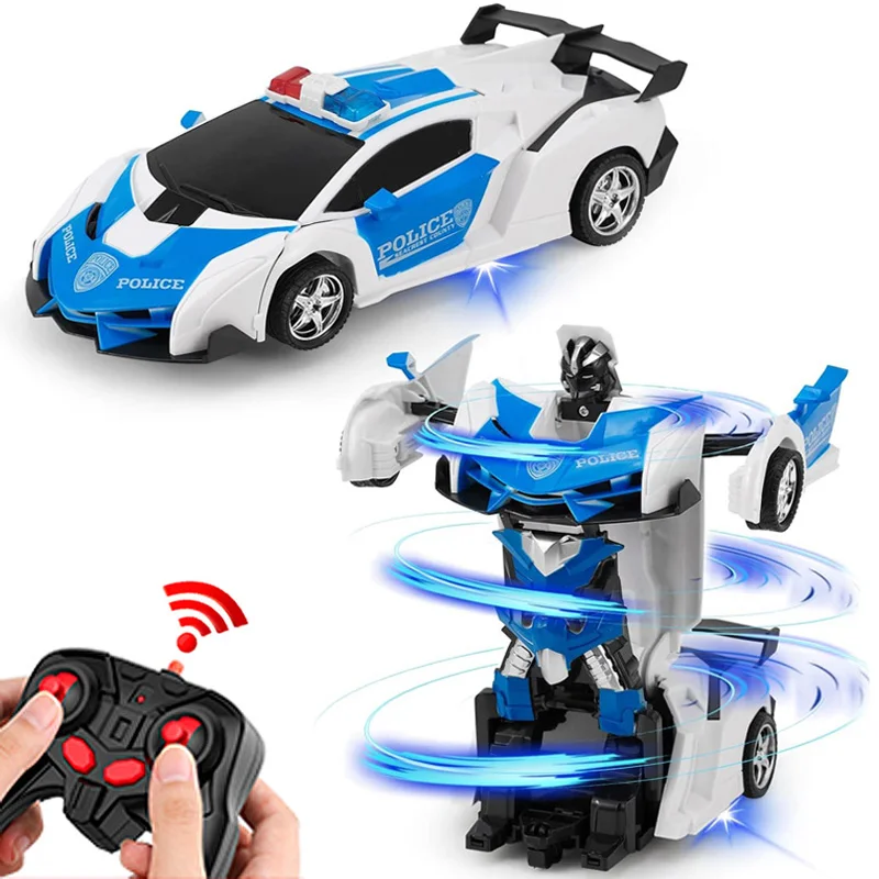 Ferngesteuertes Verwandlungsauto 2-In-1, Roboter Und Sportwagen Ferngesteuertes Verwandlungsauto 2-In-1, Roboter Und Sportwagen