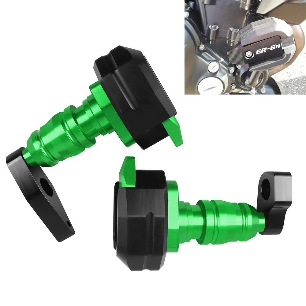 Für Kawasaki Ninja650 Er-6N Er 6N 2010-2015 Er6N Er-6F Er6F Falls Chutz Rahmen Schieber Egler Verkleidung Schutz Crash Pad Protector Für Kawasaki Ninja650 Er-6N Er 6N 2010-2015 Er6N Er-6F Er6F Falls Chutz Rahmen Schieber Egler Verkleidung Schutz Crash Pad Protector