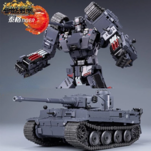 Transformierender Spielzeugroboter Tiger Tank Legierung Fertigprodukt Transformationsrobotermodell