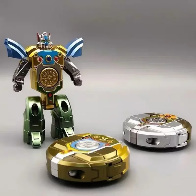 Mechanischer Fingerspitzen-Gyroskop: Kreativer Diy-Mecha-Panzer-Transformationsroboter – Lehrreiches Und Stressabbauendes Spielzeug Für Kinder Mechanischer Fingerspitzen-Gyroskop: Kreativer Diy-Mecha-Panzer-Transformationsroboter – Lehrreiches Und Stressabbauendes Spielzeug Für Kinder - Image 3