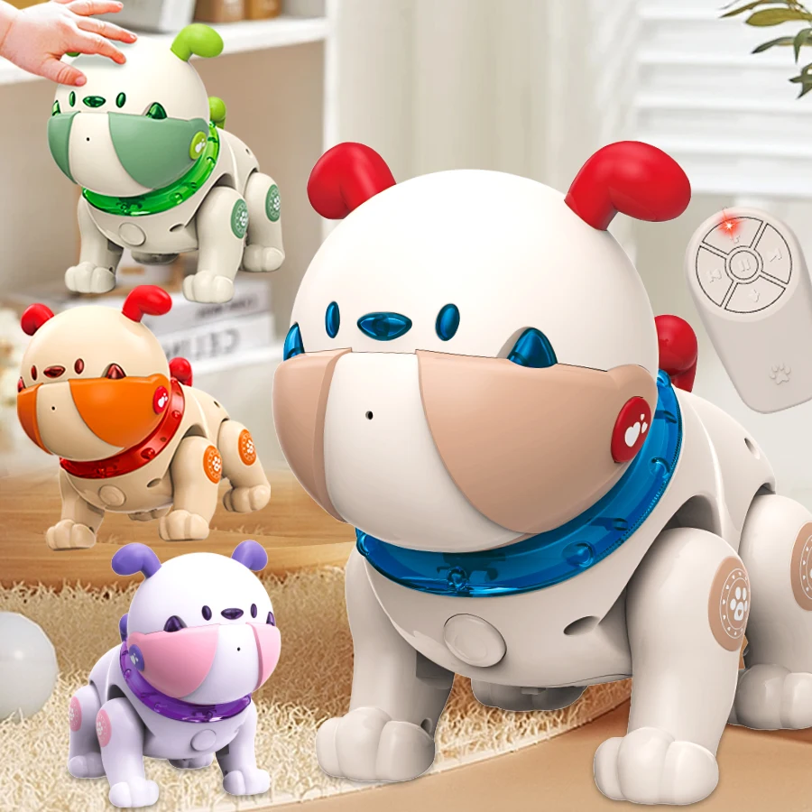 Kinder Spielzeug Fernbedienung Intelligente Roboter Hund Diy Programmierung Stimme Interaktive Elektronische Haustier Hund Roboter Modell Geschenk Kinder Spielzeug Fernbedienung Intelligente Roboter Hund Diy Programmierung Stimme Interaktive Elektronische Haustier Hund Roboter Modell Geschenk – Bild 4