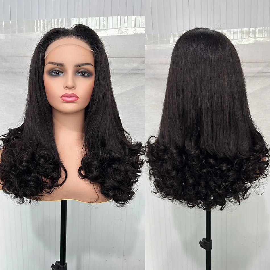 12A Double Drawn Spring Egg Curly Virgin Human Hair Wigs 5X5 Hd Lace Glueless Wear And Go Bouncy Funmi Curly Lace Frontal Wigs 12A Double Drawn Spring Egg Curly Virgin Human Hair Wigs 5X5 Hd Lace Glueless Wear And Go Bouncy Funmi Curly Lace Frontal Wigs - Image 2