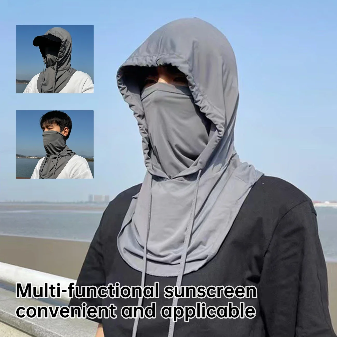 Summer Full Face Sun Protection Hat Face Mask Hiking And Camping Uv Protection Hat Neck Protection Hat Outdoor Sports Balaclava Summer Full Face Sun Protection Hat Face Mask Hiking And Camping Uv Protection Hat Neck Protection Hat Outdoor Sports Balaclava
