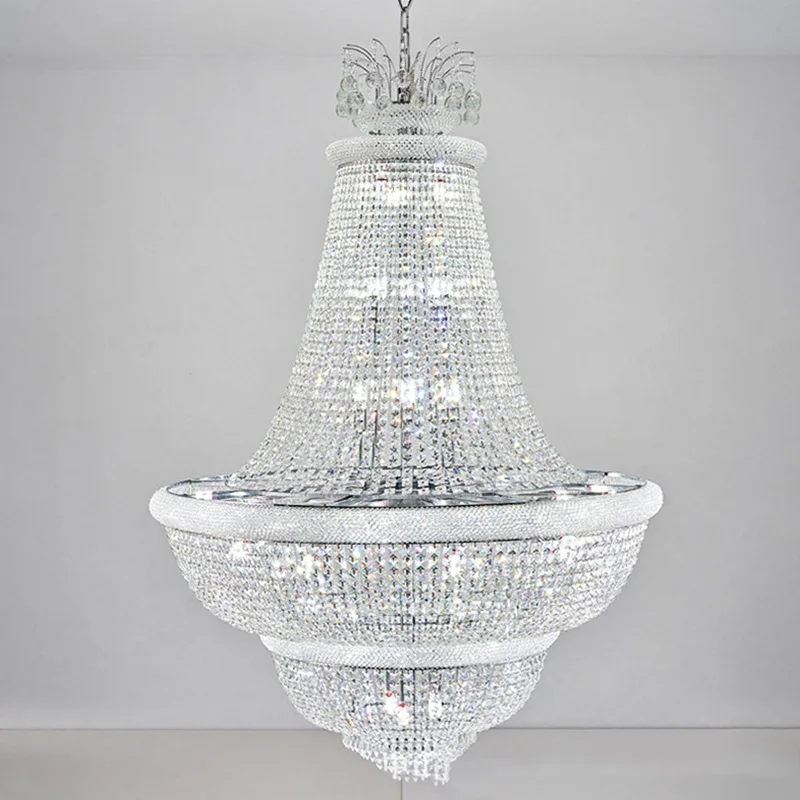 Luxus Kristall Kronleuchter Hause Loft Decor Glanz Led Beleuchtung Für Wohnzimmer Esszimmer Decke Kronleuchter Anhänger Lichter Leuchten Luxus Kristall Kronleuchter Hause Loft Decor Glanz Led Beleuchtung Für Wohnzimmer Esszimmer Decke Kronleuchter Anhänger Lichter Leuchten - Image 4