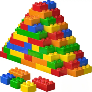 Kinder DIY Bausteine Set Spielzeug Urban Classic Bausteine Zusammengebautes Lernspielzeug für Jungen Mädchen Weihnachtsgeschenk 200 Stück