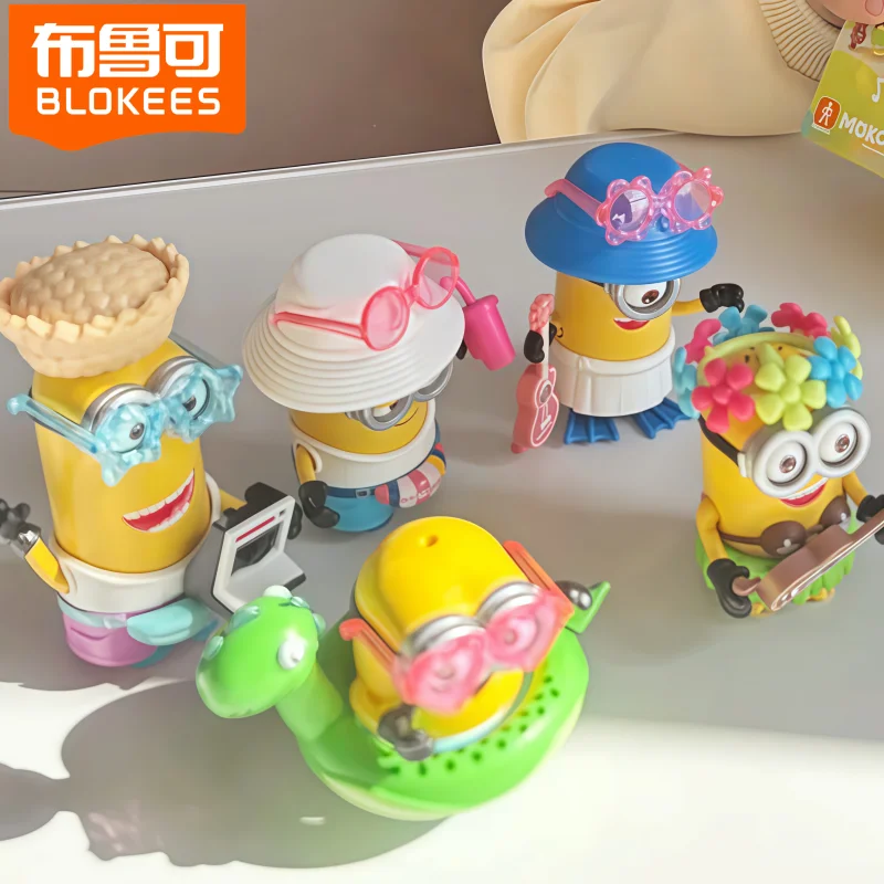 Original Blokees Minions Blind Box Minions Niedliche Achterbahn Diy Desktop-Ornament Doudou Nest Serie Mystery Box Spielzeug Geschenk Original Blokees Minions Blind Box Minions Niedliche Achterbahn Diy Desktop-Ornament Doudou Nest Serie Mystery Box Spielzeug Geschenk