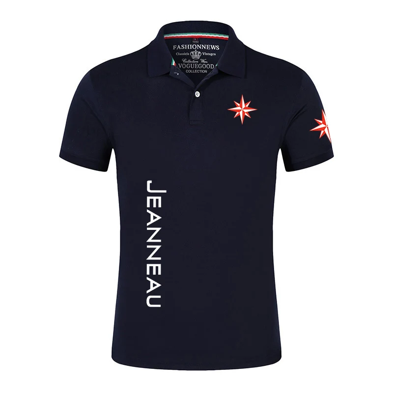2022 New Men'S Jeanneau Summer Hot Breathable Harajuku Polo Shirts Printing Short Sleeve Comfortable Casual Tops 2022 New Men'S Jeanneau Summer Hot Breathable Harajuku Polo Shirts Printing Short Sleeve Comfortable Casual Tops - Image 3