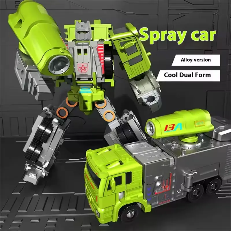 Transformation Toy Robot 6 In 1 Suit Rescue Deformation Team Combined Robot Toy Alloy Version Customized Birthday Gift Transformation Toy Robot 6 In 1 Suit Rescue Deformation Team Combined Robot Toy Alloy Version Customized Birthday Gift - Image 9