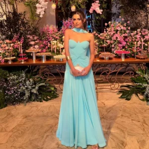 Chiffon Sleeveless Prom Dresses 2026 Sweetheart Mermaid Evening Party Dress Long Gowns Robe De Soirée Customized ﻿