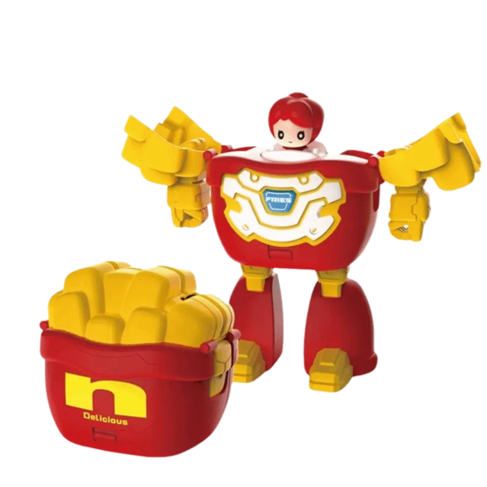 Cartoon Cute 2 In 1 Transforming Robot Simulated Cola Childrens Toy Mecha Model Creative Design Burger Robot Boys Toy Cartoon Cute 2 In 1 Transforming Robot Simulated Cola Childrens Toy Mecha Model Creative Design Burger Robot Boys Toy - Image 10