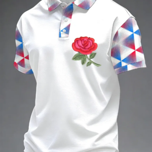 2026 Edition Women's England Fan Football Polo Shirt - 3D Print - Fashionable and Comfortable - Suitable for Both Men and Women