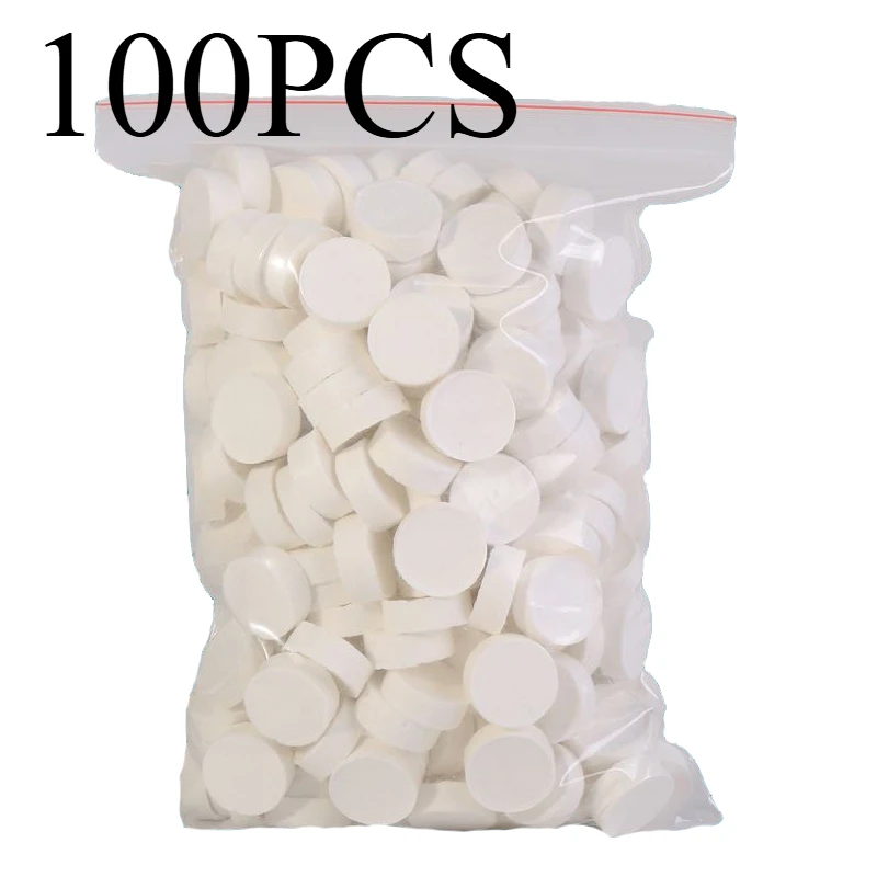 100Pcs Compressed Towel Soft Disposable Coin Tissue Portable Mini Compressed Towel Absorbent Travel Bbq Outdoor Camping 100Pcs Compressed Towel Soft Disposable Coin Tissue Portable Mini Compressed Towel Absorbent Travel Bbq Outdoor Camping - Image 7