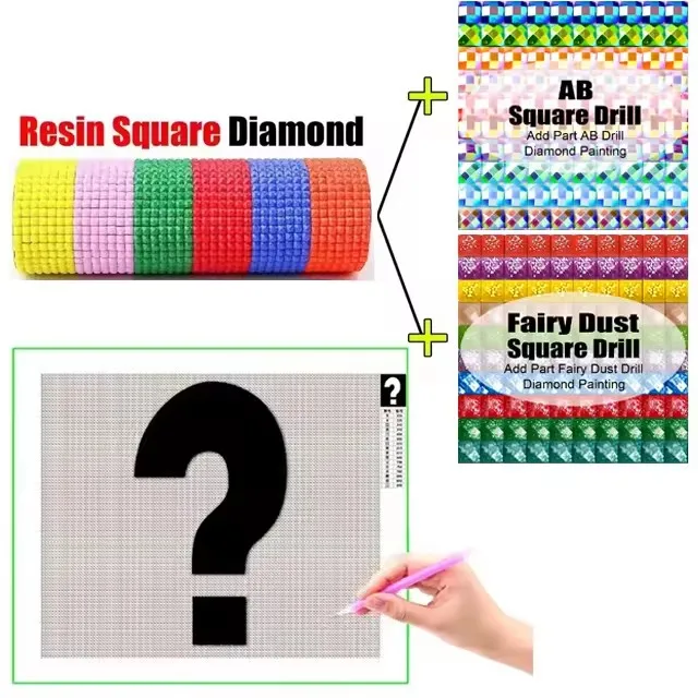Homfun 120 Farben Geheimnis Geschenke Diamant Malerei Harz + Feenstaub + Ab Bohrer Foto Benutzerdefinierte 5D Diy Vollbohrer Diamant Malerei Homfun 120 Farben Geheimnis Geschenke Diamant Malerei Harz + Feenstaub + Ab Bohrer Foto Benutzerdefinierte 5D Diy Vollbohrer Diamant Malerei - Image 10