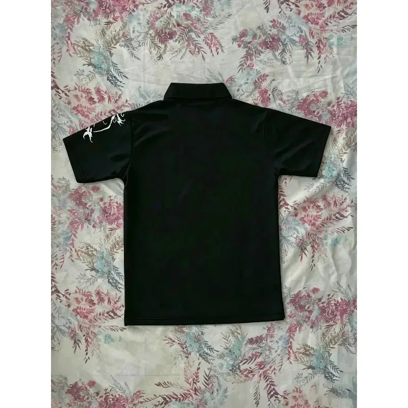 Poloshirt Aus Baumwolle, Einfarbig, Atmungsaktiv, Für Damen Und Herren Poloshirt Aus Baumwolle, Einfarbig, Atmungsaktiv, Für Damen Und Herren - Image 3