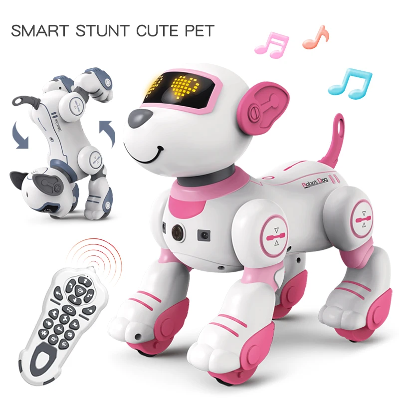 Kinder Spielzeug Fernbedienung Intelligente Roboter Hund Diy Programmierung Stimme Interaktive Elektronische Haustier Hund Roboter Modell Geschenk Kinder Spielzeug Fernbedienung Intelligente Roboter Hund Diy Programmierung Stimme Interaktive Elektronische Haustier Hund Roboter Modell Geschenk – Bild 3