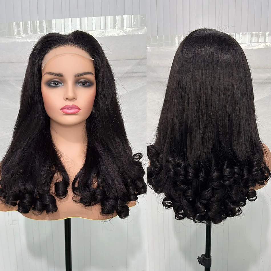 12A Double Drawn Spring Egg Curly Virgin Human Hair Wigs 5X5 Hd Lace Glueless Wear And Go Bouncy Funmi Curly Lace Frontal Wigs 12A Double Drawn Spring Egg Curly Virgin Human Hair Wigs 5X5 Hd Lace Glueless Wear And Go Bouncy Funmi Curly Lace Frontal Wigs - Image 4