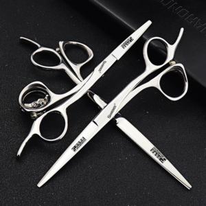 5,5/6/6,5 Zoll Professionelles Haarschneidescheren-Set Friseurscheren Exklusive Haarstylist-Barbier-Scheren Schneidewerkzeuge