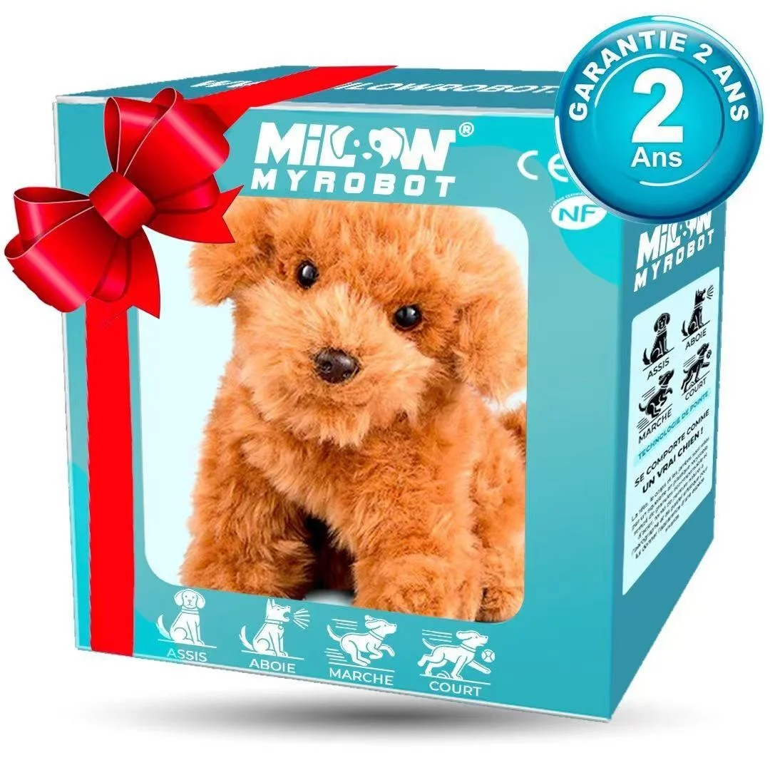 2026 New Cute Plush Robot Puppy Interactive Walking Simulated Puppy Barking Tail Wagging Puppy Plush Toy Chilren-Without Battery 2026 New Cute Plush Robot Puppy Interactive Walking Simulated Puppy Barking Tail Wagging Puppy Plush Toy Chilren-Without Battery - Image 7