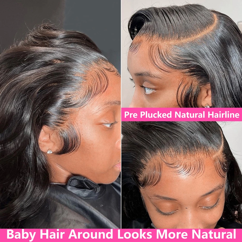 Hd Transparent 13X4 13X6 Körper Welle Spitze Vorne Perücke Vor Gezupft 360 Spitze Frontal Perücke Echthaar Perücken Für Frauen 5X5 Perücke 200 Dichte Hd Transparent 13X4 13X6 Körper Welle Spitze Vorne Perücke Vor Gezupft 360 Spitze Frontal Perücke Echthaar Perücken Für Frauen 5X5 Perücke 200 Dichte – Bild 2
