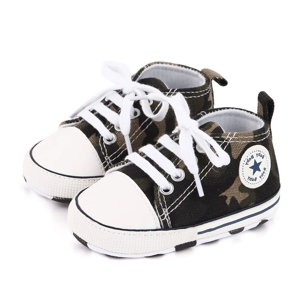 New Baby Shoes Boys Girls Classic Canvas Casual Sneakers Spring Newborn First Walker Toddler Soft Sole Non-Slip Walking Shoes - Image 18