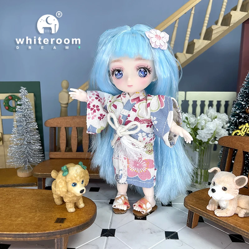 Dolls For Girls Bjd Doll Toy Bjd Mini Baby Toys 1/12 Anime Girl Cute Gift Body Big Eyes Diy Clothes Dress Up Birthday Present Dolls For Girls Bjd Doll Toy Bjd Mini Baby Toys 1/12 Anime Girl Cute Gift Body Big Eyes Diy Clothes Dress Up Birthday Present – Bild 3