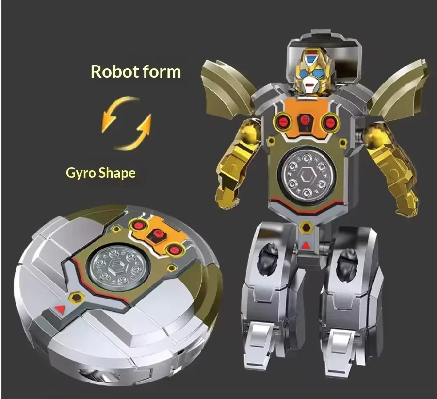 Mechanischer Fingerspitzen-Gyroskop: Kreativer Diy-Mecha-Panzer-Transformationsroboter – Lehrreiches Und Stressabbauendes Spielzeug Für Kinder Mechanischer Fingerspitzen-Gyroskop: Kreativer Diy-Mecha-Panzer-Transformationsroboter – Lehrreiches Und Stressabbauendes Spielzeug Für Kinder - Image 8
