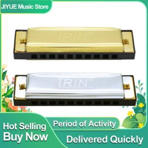 IRIN Harmonica 10 Hole 20 Tones Harmonica Mouth Organ Suitable For Music Enthusiasts Woodwind Instrument Harmonica Gifts