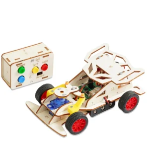 Wissenschaft Spielzeug für Kinder Physik Experimentelle Tool Kit DIY Fernbedienung Lenkung Hinterradantrieb Auto Modell Kinder Lernspielzeug