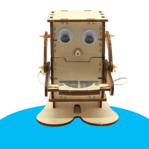DIY Holz Wissenschaft Experiment Kits sparen Münzen Roboter Spar büchse Wissenschaft Kits Entwicklungs spielzeug lustig für Kinder Geburtstags geschenk