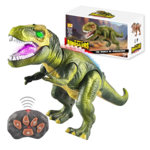 Roboter-Dinosaurier-Spielzeug mit Licht & Realistischem Brüllgeräusch, Ferngesteuertes Gehen & Tanzen, Elektronisches Kinderspielzeug, Geburtstagsgeschenk
