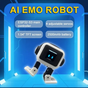 Smart Emo‑Pet Robot, Voice Recognition, Interactive Chat & Dancing Functions, Cute Electronic Toy, Ideal Gift for Kids