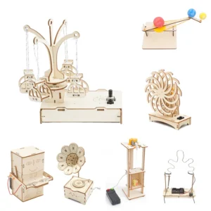 DIY-Wissenschaftsexperiment, Lernspielzeug, physisches Modellbausatz, Montage, Handwerk, Technologie, Projekt für Schulkinder