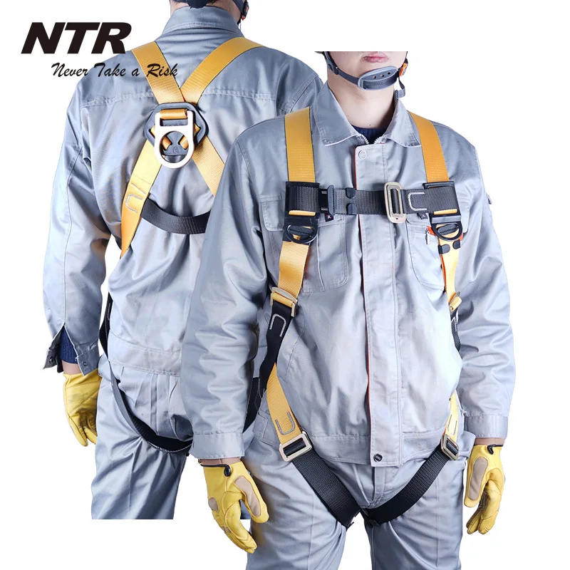 Absturzsicherung Klettern Harness Luft Arbeit Sicherheit Gürtel Outdoor Volle Körper Anti Herbst Schutz Getriebe Absturzsicherung Klettern Harness Luft Arbeit Sicherheit Gürtel Outdoor Volle Körper Anti Herbst Schutz Getriebe