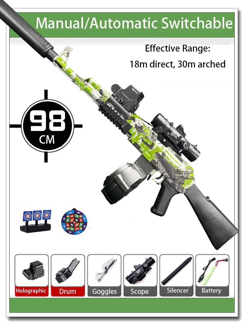 Electric Ak47 Toy Gun Automatic Gel Ball Blaster Toys Outdoor Game Gel Ball Sniper Rifle Splatter Gun Toys For Adults Gitfs Electric Ak47 Toy Gun Automatic Gel Ball Blaster Toys Outdoor Game Gel Ball Sniper Rifle Splatter Gun Toys For Adults Gitfs