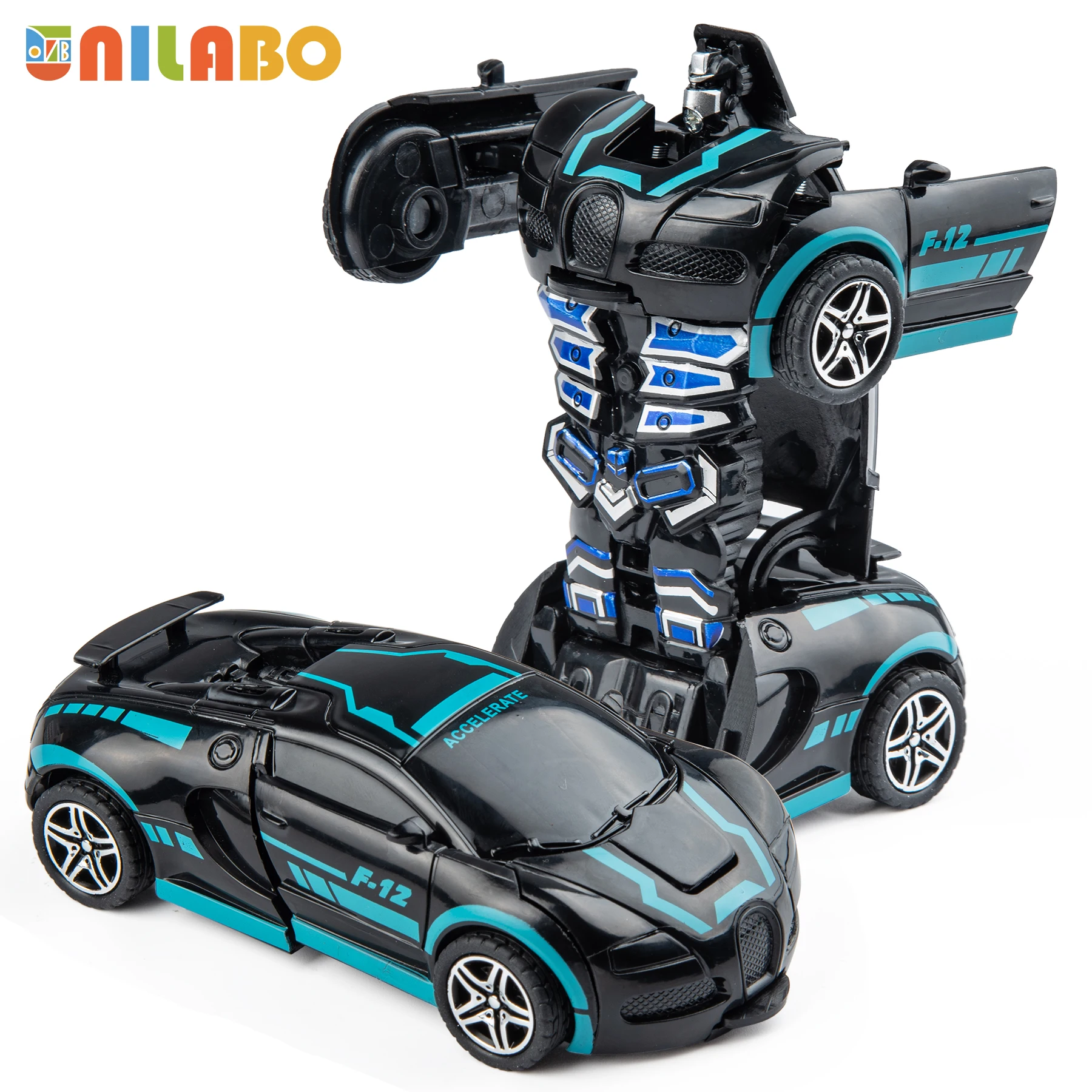 Verwandelbares Roboter-Sportwagen-Spielzeug, Keine Batterien, Pädagogisches Geschenk Für Kinder, Farbenfrohes Modellfahrzeug Zum Spielen Und Lernen Verwandelbares Roboter-Sportwagen-Spielzeug, Keine Batterien, Pädagogisches Geschenk Für Kinder, Farbenfrohes Modellfahrzeug Zum Spielen Und Lernen - Image 11