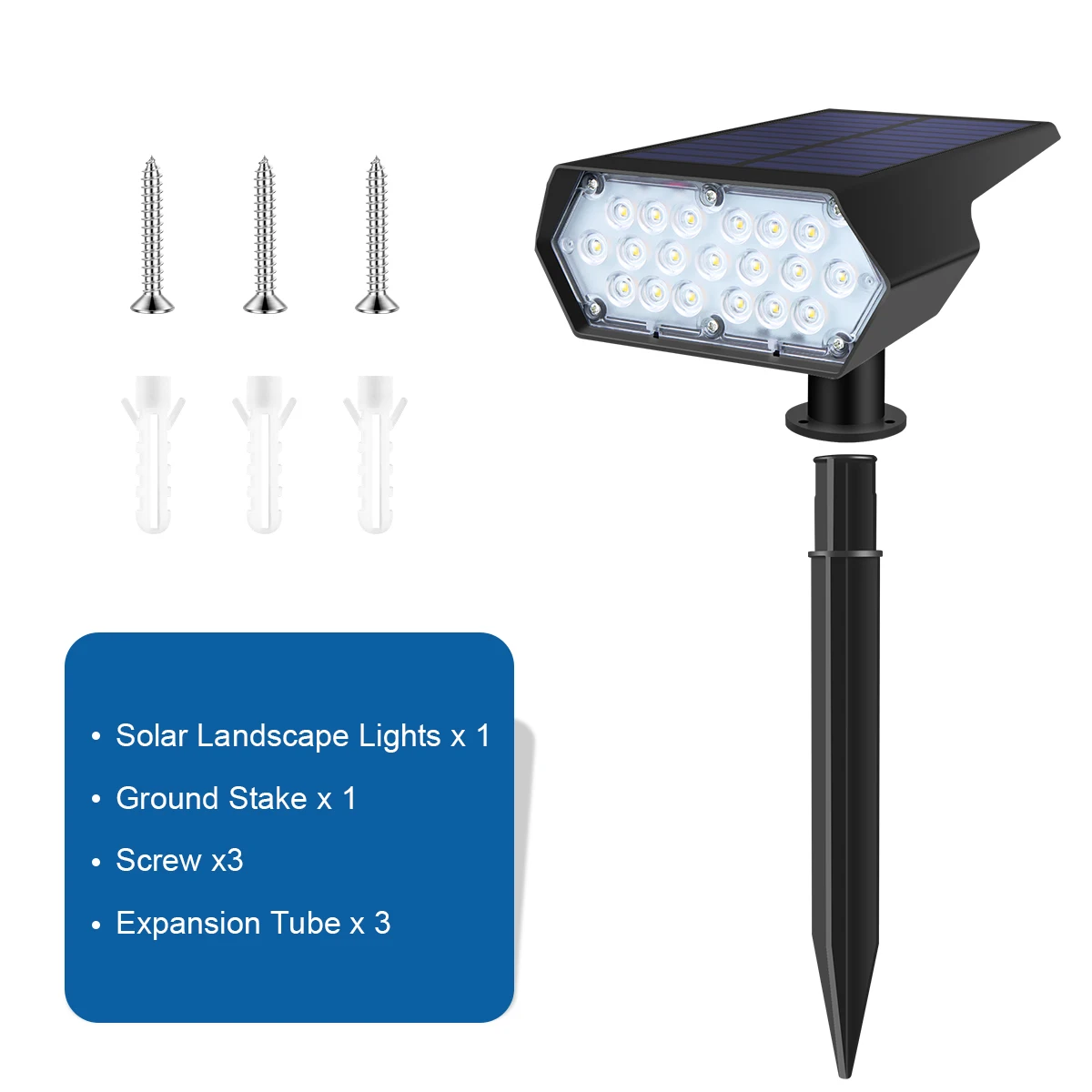 Solar Powered Led Wall Lamp Rgb Spotlight Outdoor Waterproof Heat &Amp; Snow Resistant Street Backyard Yard Night Safe Lighting Solar Powered Led Wall Lamp Rgb Spotlight Outdoor Waterproof Heat &Amp; Snow Resistant Street Backyard Yard Night Safe Lighting - Image 3