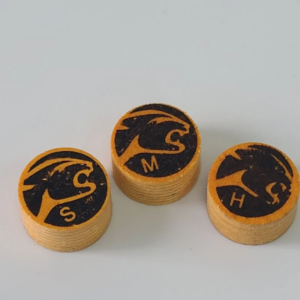 Goldene Farbe 2 Teile/schachtel 14mm Hohe Qualität 8 Schichten Schweinsleder Predator Marke Billard Pool Queue Tipps S/M/H Billard Zubehör