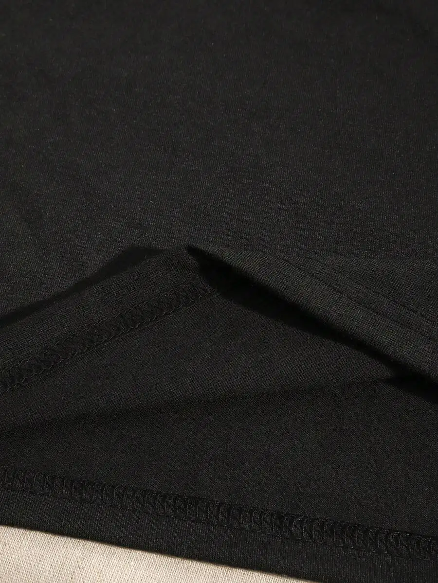 Unisex Casual Solid Color T‑Shirt Crew Neck Short Sleeve Everyday Wear Tee Unisex Casual Solid Color T‑Shirt Crew Neck Short Sleeve Everyday Wear Tee - Image 4