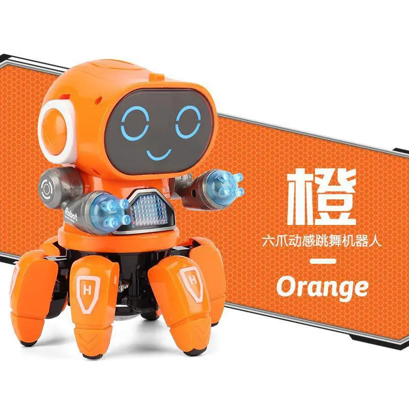 Kinder Tanz Roboter Musik Led 6 Krallen Octopus Roboter Geburtstag Geschenk Spielzeug Für Kinder Frühe Bildung Baby Spielzeug Jungen Mädchen Kinder Tanz Roboter Musik Led 6 Krallen Octopus Roboter Geburtstag Geschenk Spielzeug Für Kinder Frühe Bildung Baby Spielzeug Jungen Mädchen – Bild 15