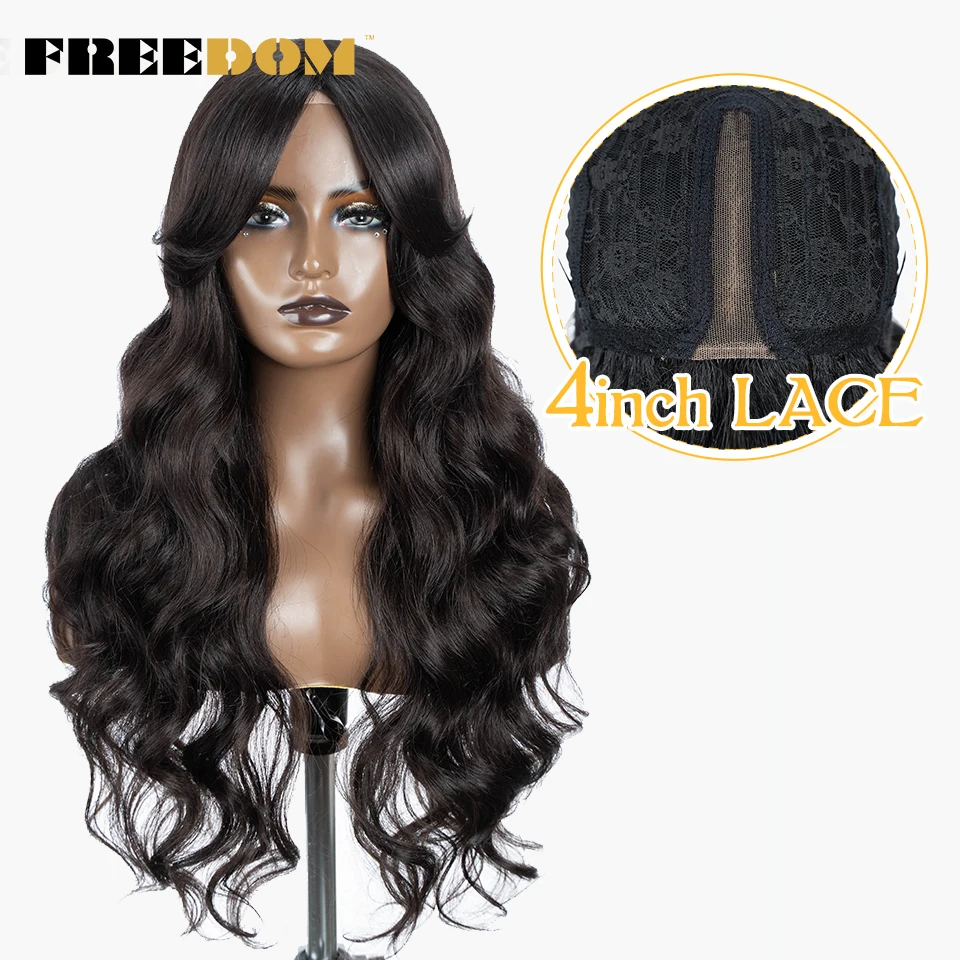 Freedom Synthetik Lace-Perücke, Extra Lang, Gewellt, Seitenscheitel, Braun-Blau Ombré, Hitzebeständig Freedom Synthetik Lace-Perücke, Extra Lang, Gewellt, Seitenscheitel, Braun-Blau Ombré, Hitzebeständig - Image 8