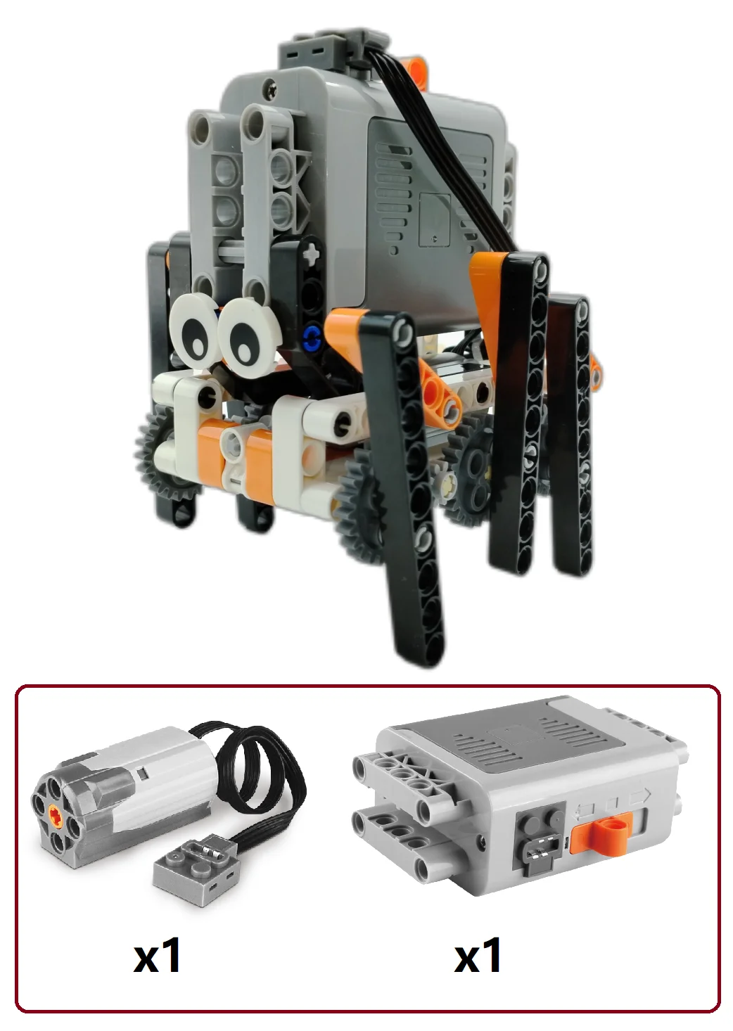 Technische Elektrische Moc-Bausteine, Laufender Roboter, Rc-Omnidirektional-Robotermodell, Diy-Bausteine, Kinderspielzeug Technische Elektrische Moc-Bausteine, Laufender Roboter, Rc-Omnidirektional-Robotermodell, Diy-Bausteine, Kinderspielzeug - Image 10