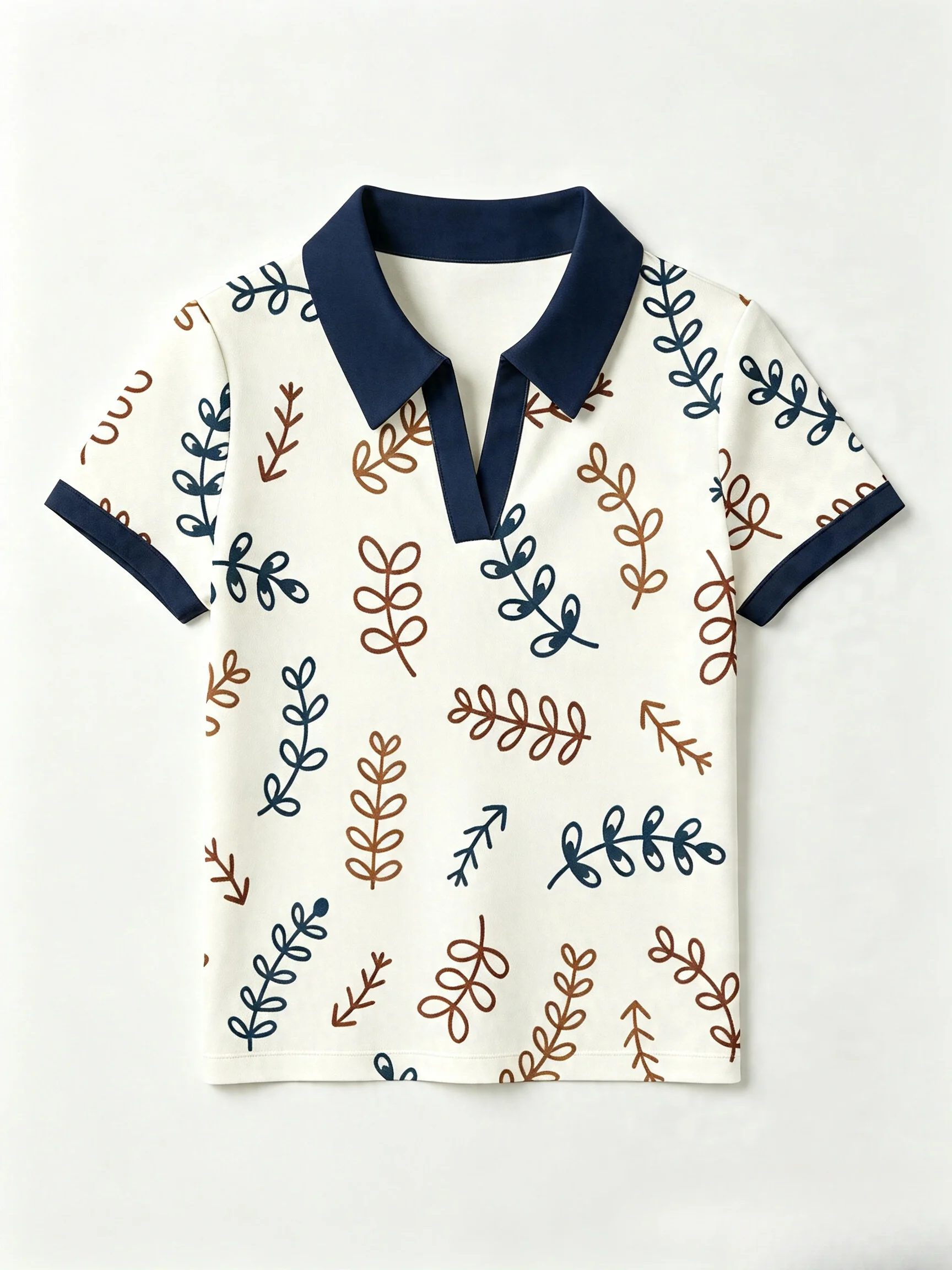 A Stylish And Versatile Women'S Button-Free Polo Shirt For 2026—A Chic, Go-To Top Perfect For The Daily Commute. A Stylish And Versatile Women'S Button-Free Polo Shirt For 2026—A Chic, Go-To Top Perfect For The Daily Commute. - Image 11